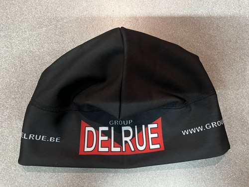 Bonnet polyester noir velo - bonnet,