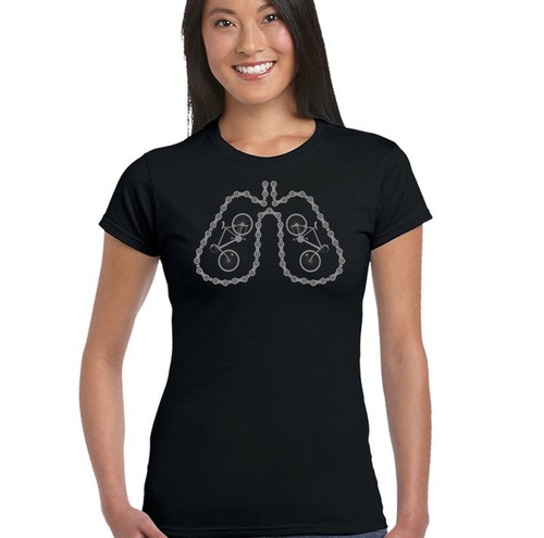 Shirt cycliste femme - femme, drôle