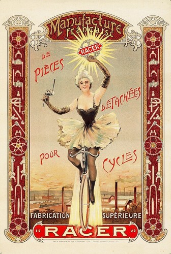 Racer vélo cycles rfsx poster - racer, vélo/cycles